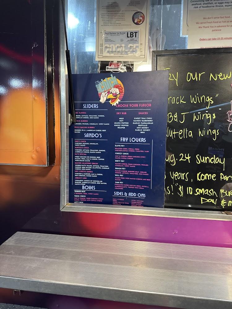 The Side Chick Menu image 4